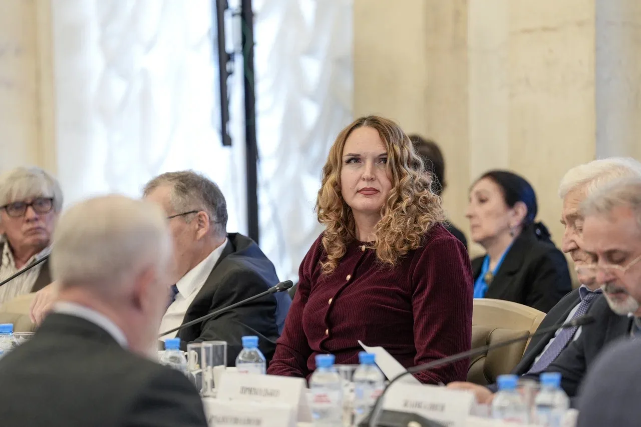 Doctor of Technical Sciences, Professor Nadezhda Filippova at a meeting of the Scientific and Technical Council